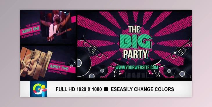 The Big Party Promo (Videohive 3459356)