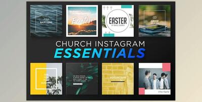 Church Instagram Essentials CreativeMarket-2340410 (PSD)
