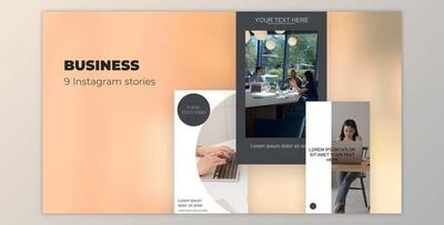 Business – Instagram stories (Videohive 39984648) - AE Project