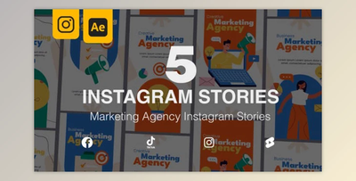 Marketing Agency Instagram Stories (Videohive 47252916) - AE Project