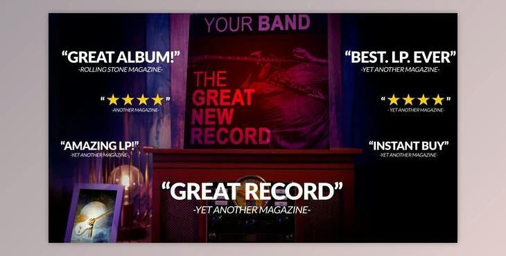 New Record Project (Videohive 32140883) - AE Project