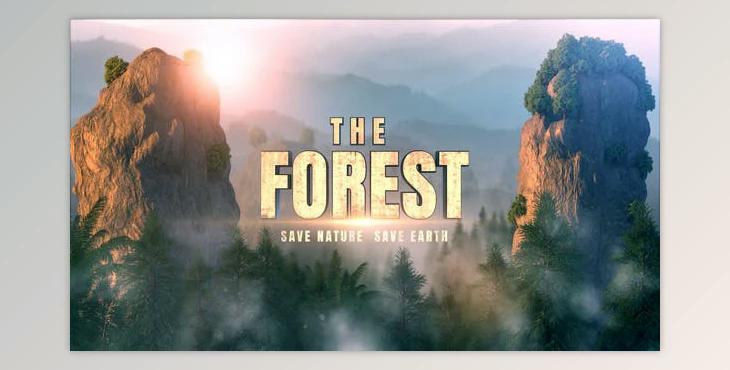 The Forest I Title Opener (Videohive 50620122) - AE Project