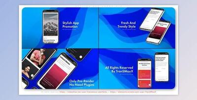 Stylish App Promo (Videohive 33396469) - AE Project