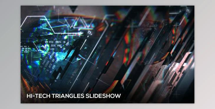 Hi-Tech Triangles Slideshow (Videohive 20146034) - AE Project