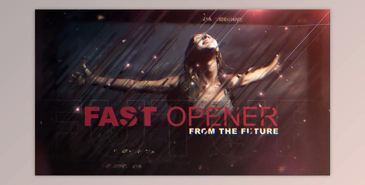 Fast Opener From The Future - AE Project Videohive 24833195