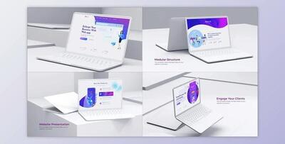 Mock-Up Website Presentation (Videohive 31664574) - AE Project