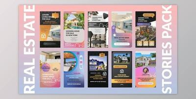 Real Estate Stories Pack (Videohive 30582251) - AE Project