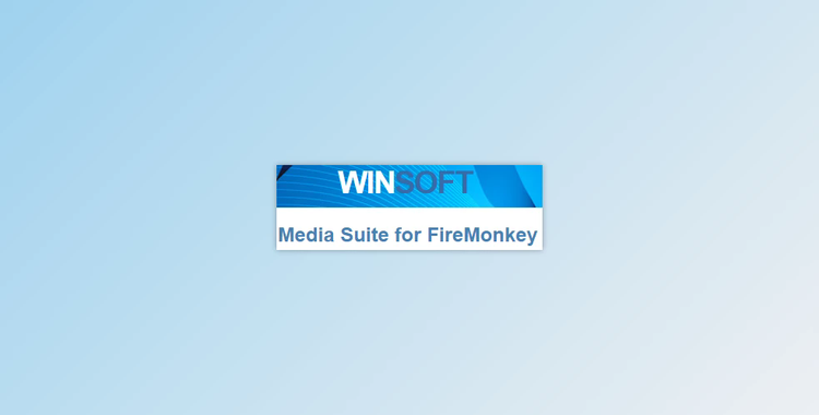 Winsoft Media Suite for FireMonkey v2.2 for Delphi & CB XE4-12 Athens Full Source