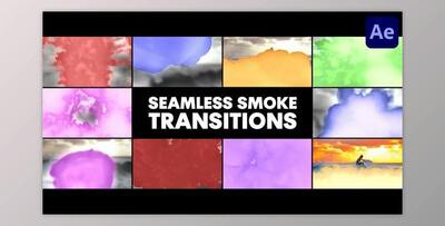 Seamless Smoke Transitions for After Effects (Videohive 52995973)