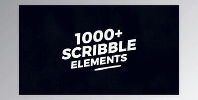 1000 Scribble Elements (Videohive 21777834) - AE Project