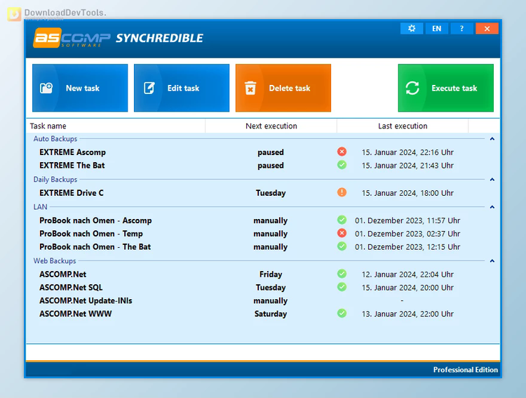 Synchredible Professional v8.303 Multilingual + Portable Edition + CRACK