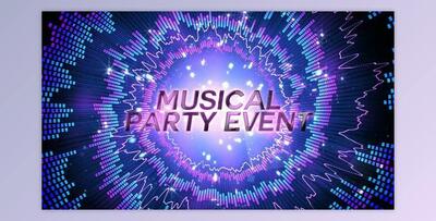 Musical Event Party Opener (Videohive 52897697) - AE Project