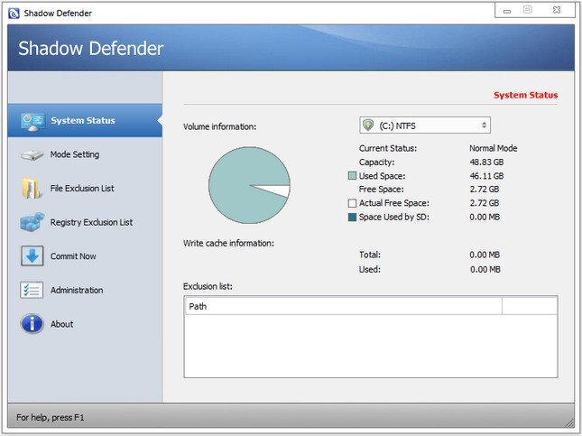 Shadow Defender 1.5.0.726 Multilingual