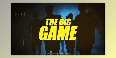 Sport Opener – Big Game (Videohive 25301234) - AE Project