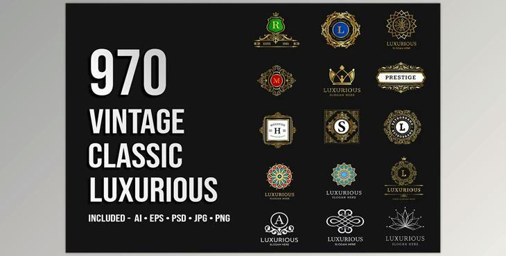 970 Vintage & Luxurious Illustration CreativeMarket - 6426307