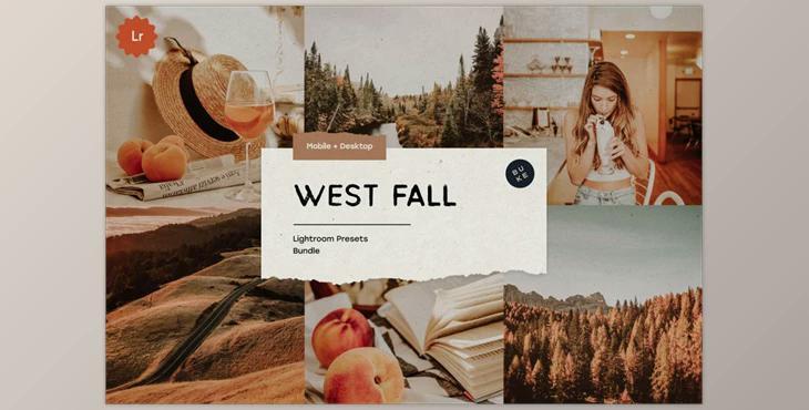 West Fall – 5 Lightroom Presets Pack CreativeMarket-5483755 (XMP, DNG)