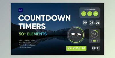 Countdown Timers (Videohive 33032137) - AE Project