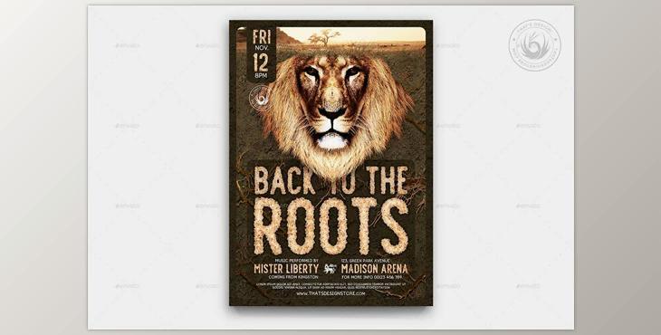 Reggae Flyer Template V5 GraphicRiver-11614771 (PSD)