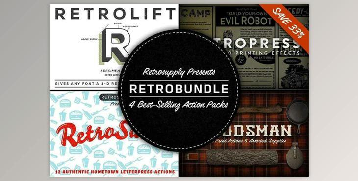 Retrosupply – Best Selling Actions for Photoshop