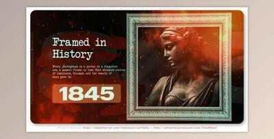 Framed in History Slideshow (Videohive 55906554) - AE Project