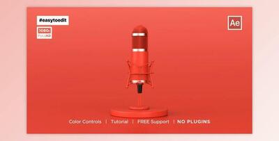 Podcast Opener (Videohive 43004412) - AE Project