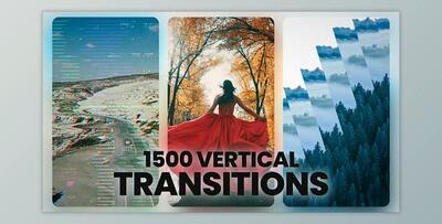 1500+ Vertical Transitions (Videohive 53244977) - AE Project