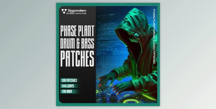 Singomakers Phase Plant Drum and Bass Patches (WAV)