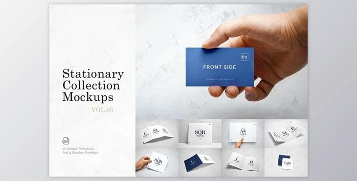 Stationery & Branding Mockups Vol.5 (PSD)