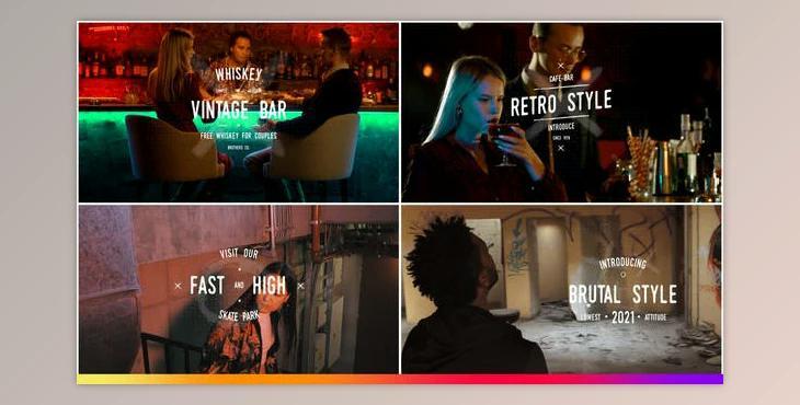 Grunge Vintage Slideshow and Titles (Videohive 33614222) - AE Project