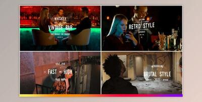 Grunge Vintage Slideshow and Titles (Videohive 33614222) - AE Project