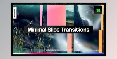 Minimal Slice Transitions (Videohive 49924946) - AE Project
