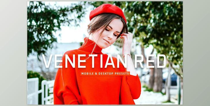 Venetian Red Pro Lightroom Presets CreativeMarket - 7387233