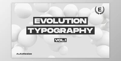 Evolution Typography - Media (Videohive 29459197) - AE Project