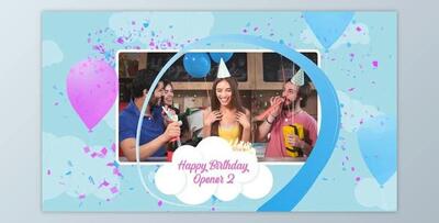 Happy Birthday Opener 2 (Videohive 33139909) - AE Project