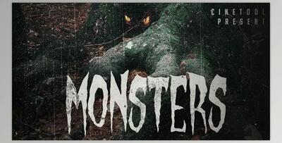 Monsters sound effects library by Cinetools at Loopmasters