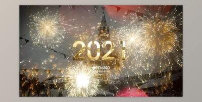 2021 New Year Gold Countdown (Videohive 25062249) - AE Project