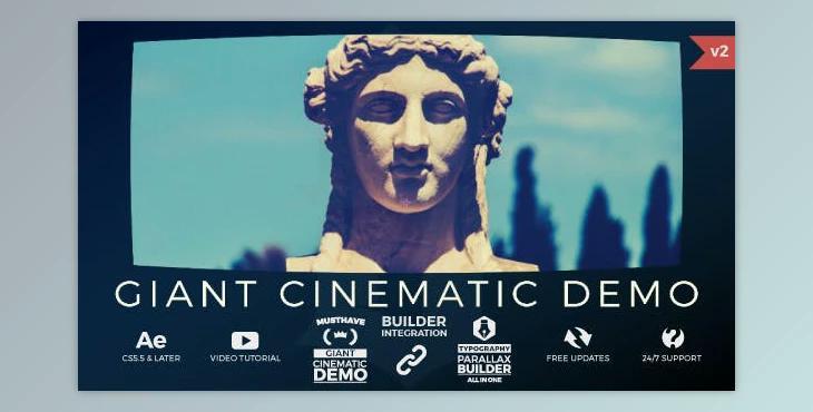 Giant Cinematic Demo (Videohive 15955764) - AE Project