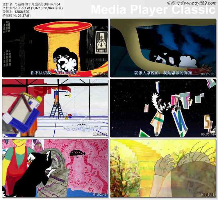 2019年欧美8.4分动画片《马茹娜的非凡旅程》BD中字
