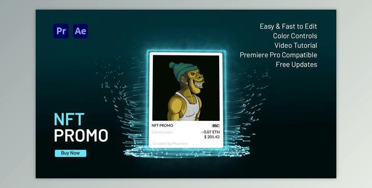 Videohive - NFT Promo - 36772193 - After Effects & Premiere Pro Templates