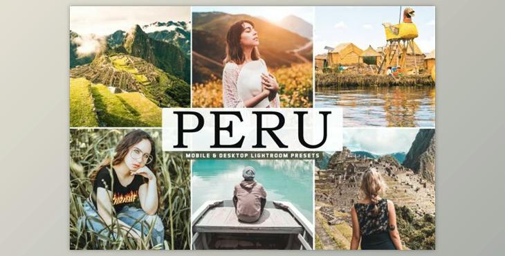 Peru Mobile & Desktop Lightroom Presets by creativetacos