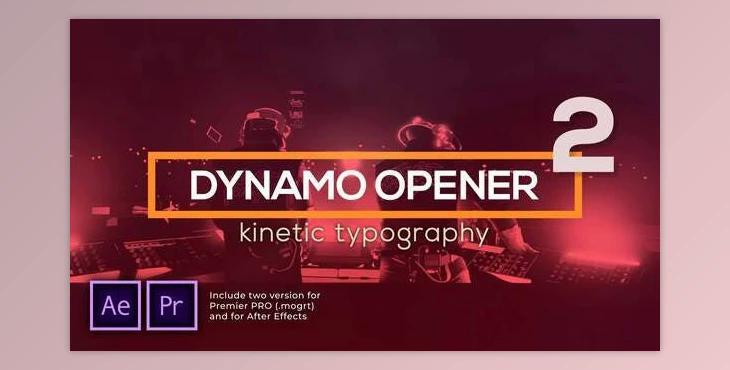 Dynamic Typography Opener v2 (Videohive 29949099) - PR Project