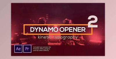 Dynamic Typography Opener v2 (Videohive 29949099) - PR Project