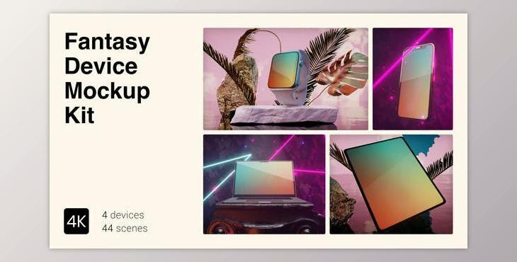 Fantasy Device Mockup Kit (Videohive 37354826) - AE Project