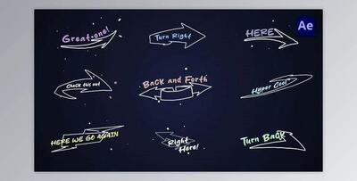 Sketch Arrow Titles [After Effects] (Videohive 50334512) - AE Project