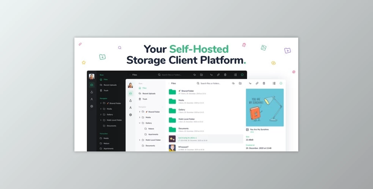 Vue File Manager v1.8.3 (17 Apr 2021) - Store, Share & Get Files Instantly - Private Cloud Build on Vue & Laravel