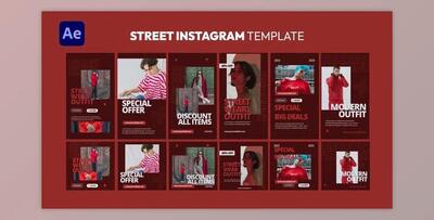 Urban Street Instagram Template (Videohive 50533967) - AE Project