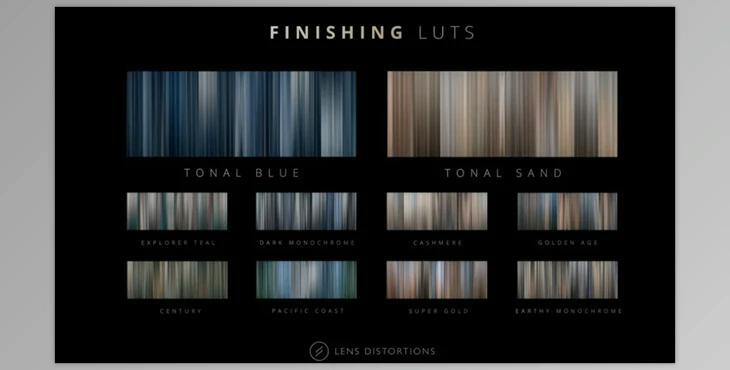 Lens Distortions - Finishing LUTs Bundle (CUBE)