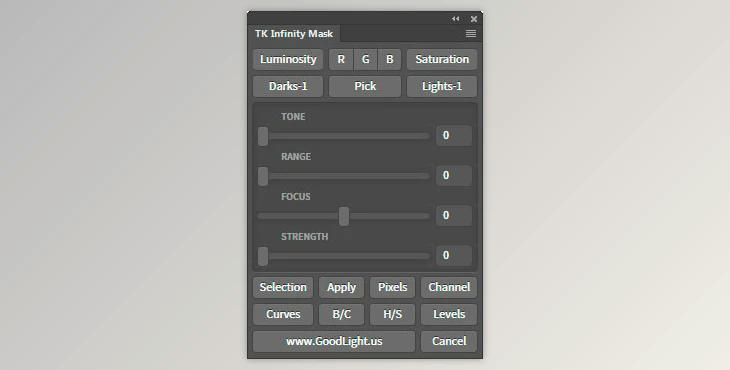 TK Infinity Mask panel