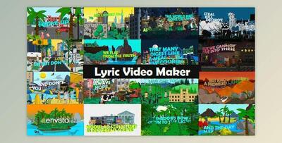 Lyric Video Maker (Videohive 38841553) - AE Project