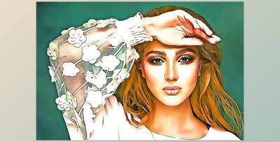 Beautiful Cartoon 2 Photoshop Action CreativeMarket-5458074